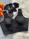 Tew 1012 Faux Georgette with Heavy Embroidery & Sequence Work Partywear Blouses Wholesale Suppliers In Mumbai